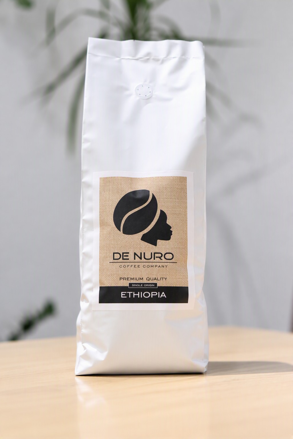 De Nuro Ethiopia single origin coffee bag